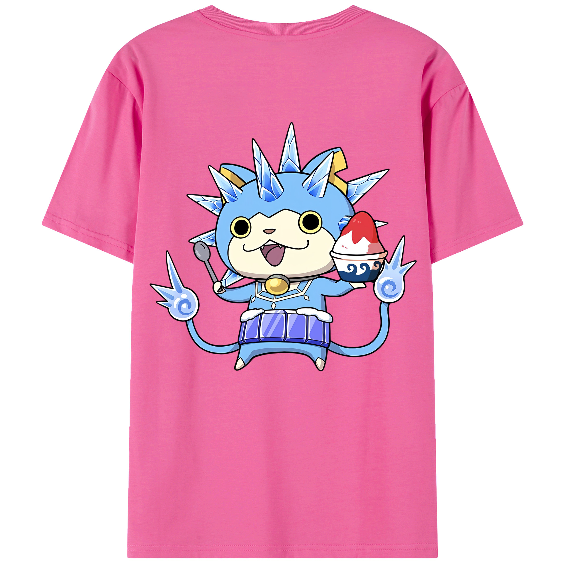 （画像用） 妖怪ウォッチ Yo-kai Watch レディース半袖Tシャツ(バックプリント)